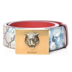 Gucci | Accessories | Gucci Gg Supreme Blooms Belt With  display picture 3